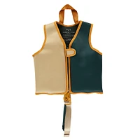 Colorblock Teal Swim Vest 1-6