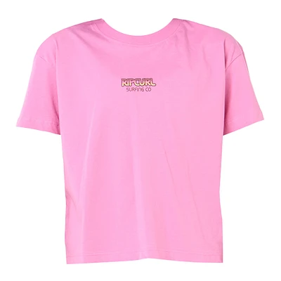 Sun & Sea Crop T-shirt 8-14y