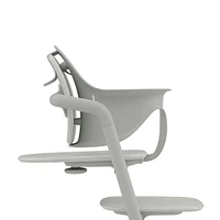 Chaise Haute 3-en-1 Lemo - Suede Gris