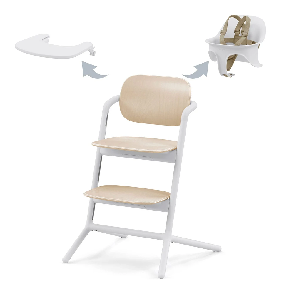 Chaise Haute 3-en-1 Lemo