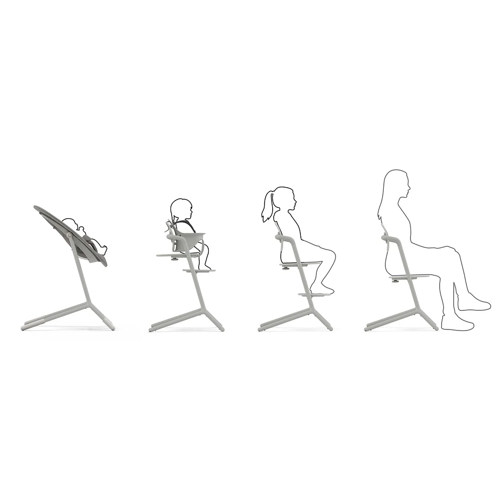 Chaise LEMO 2 - Gris Suède