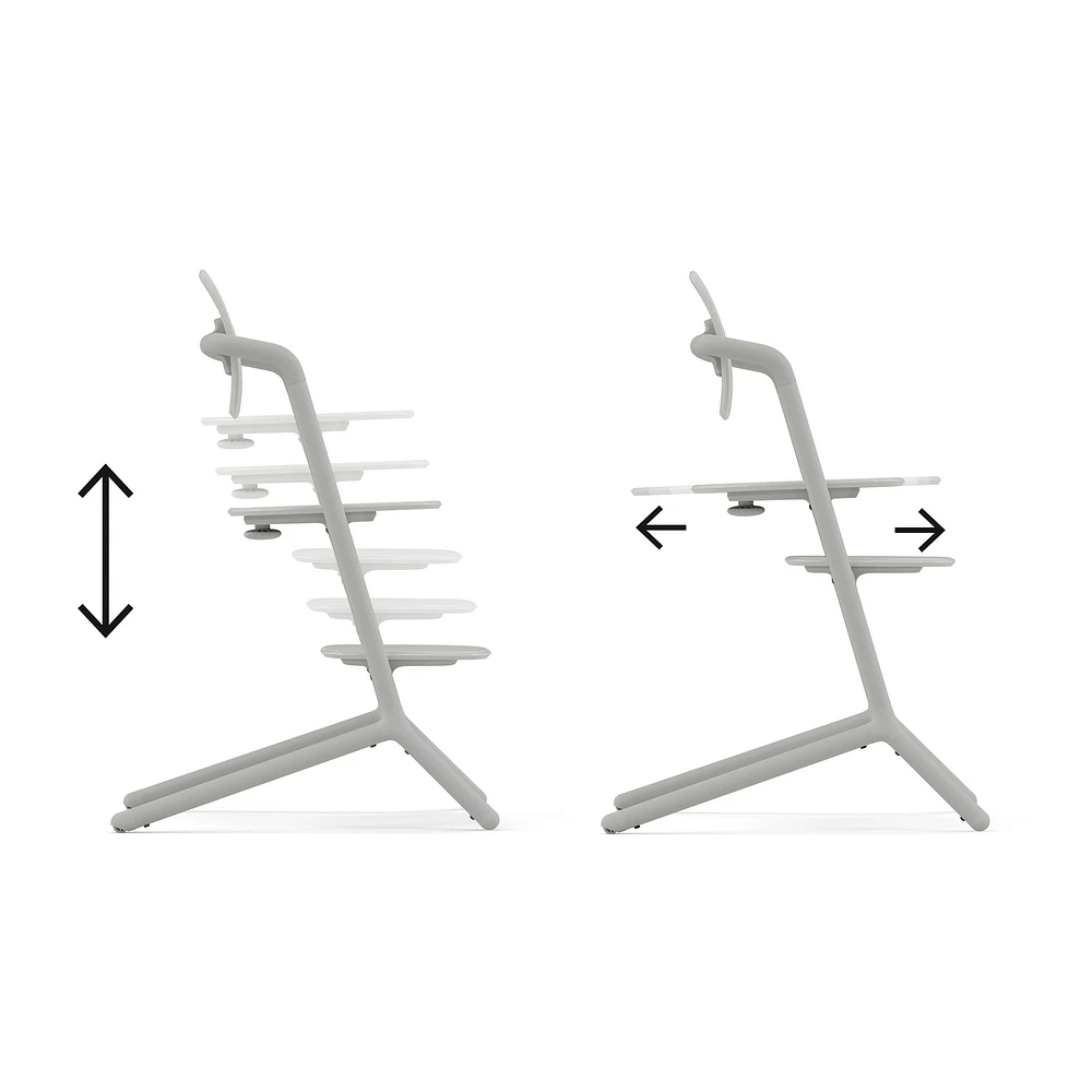 Chaise LEMO 2 - Gris Suède