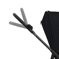Melio Carbon 3 Ultra Lightweight Stroller - Moon Black