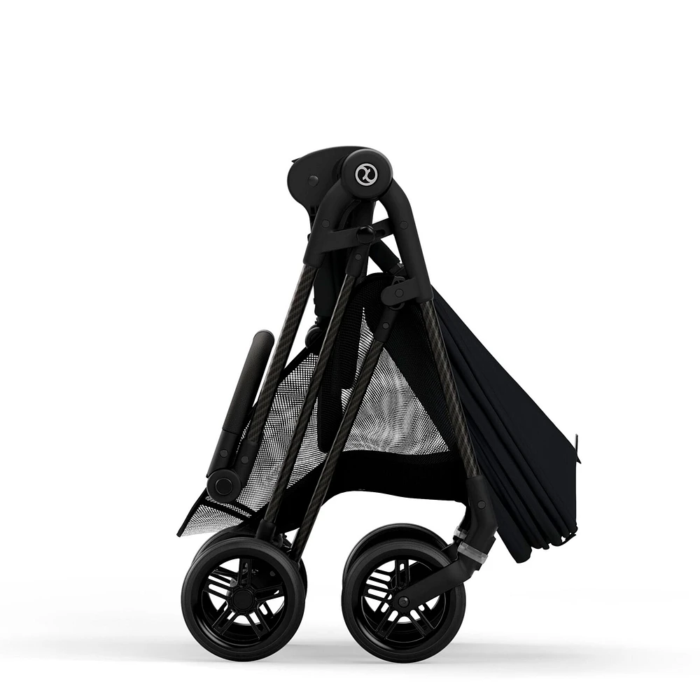 Melio Carbon 3 Ultra Lightweight Stroller - Moon Black
