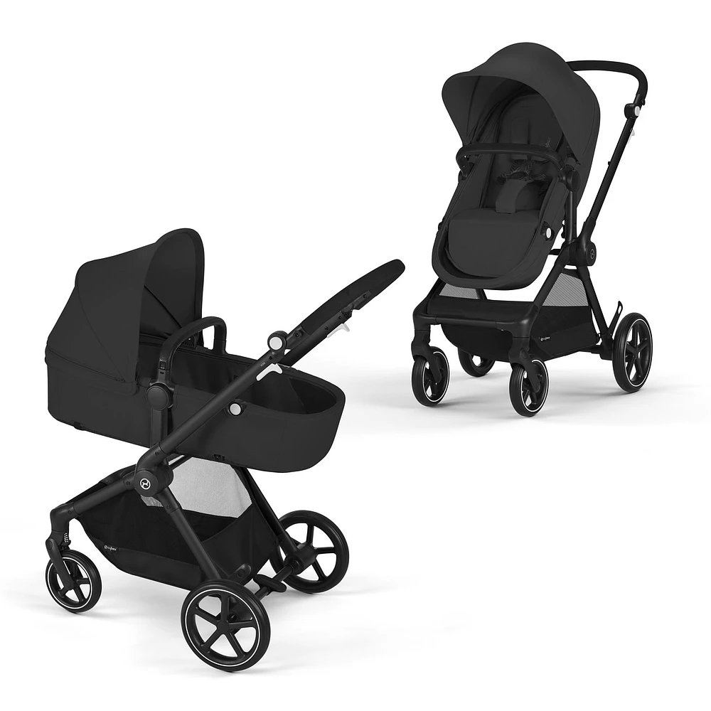 Eos Moon Black Stroller