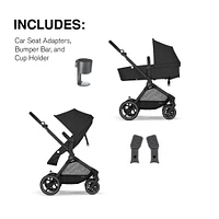Eos Moon Black Stroller