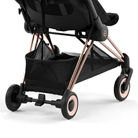Coya Stroller - Rose Gold Frame with Sepia Black Seat
