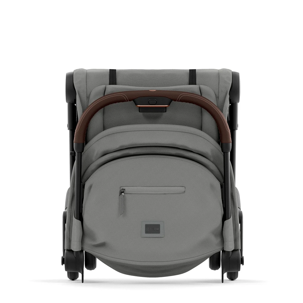 Coya Stroller - Rose Gold Frame with Mirage Grey Seat