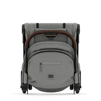 Coya Stroller - Rose Gold Frame with Mirage Grey Seat