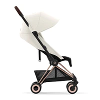 Coya Stroller - Rose Gold Frame with Off-White Seat