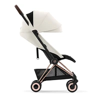 Coya Stroller - Rose Gold Frame with Off-White Seat