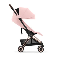 Coya Stroller - Rose Gold Frame with Peach Pink SeatP