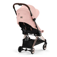 Coya Stroller - Rose Gold Frame with Peach Pink SeatP