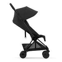Poussette Coya - Cadre noir mat avec siège noir sépia