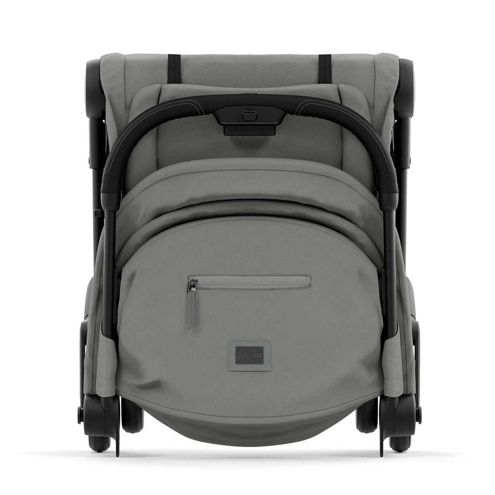Coya Stroller - Matte Black Frame with Mirage Grey Seat