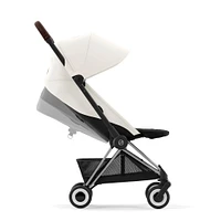 Coya Stroller - Chrome Frame with Off-White Seat