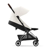 Coya Stroller - Chrome Frame with Off-White Seat