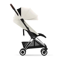 Coya Stroller - Chrome Frame with Off-White Seat