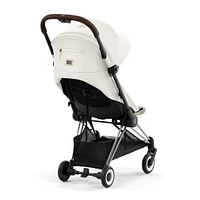 Coya Stroller - Chrome Frame with Off-White Seat