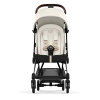Coya Stroller - Chrome Frame with Off-White Seat