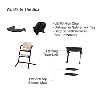 Chaise Lemo 3-en-1 + Tour d'Apprentissage
