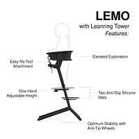 Chaise Lemo 3-en-1 + Tour d'Apprentissage