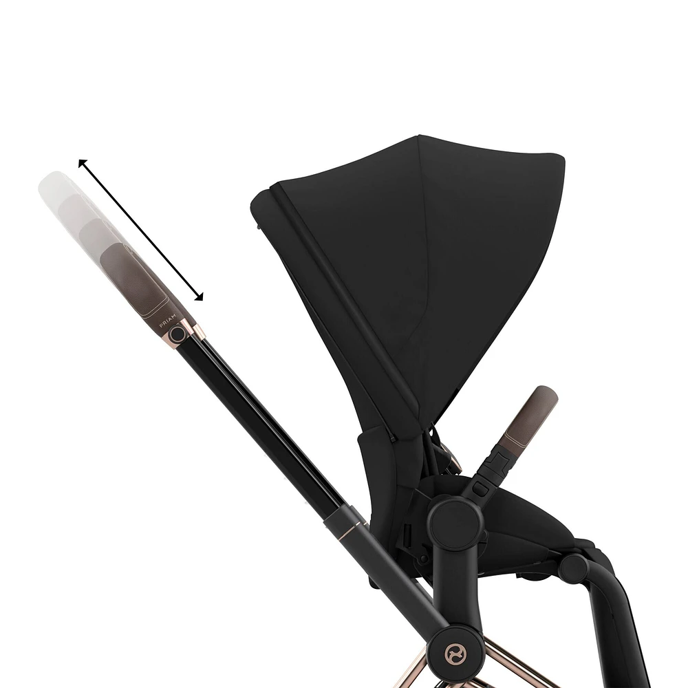 Priam Rosegold Brown Stroller