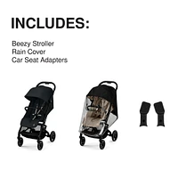 Beezy 2 Compact City Stroller - Magic Black
