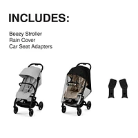 Beezy 2 Compact City Stroller - Fog Grey