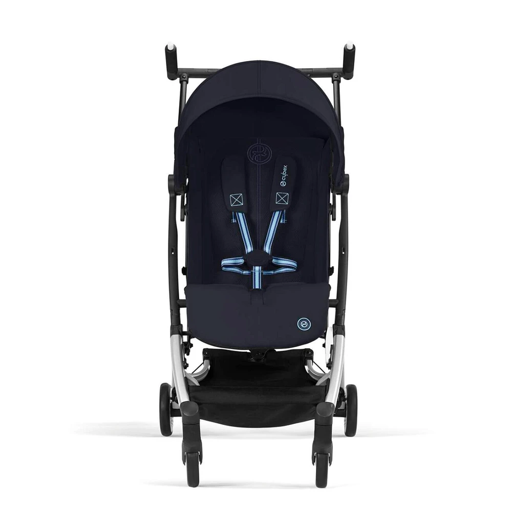 Libelle Stroller - Silver / Dark Blue