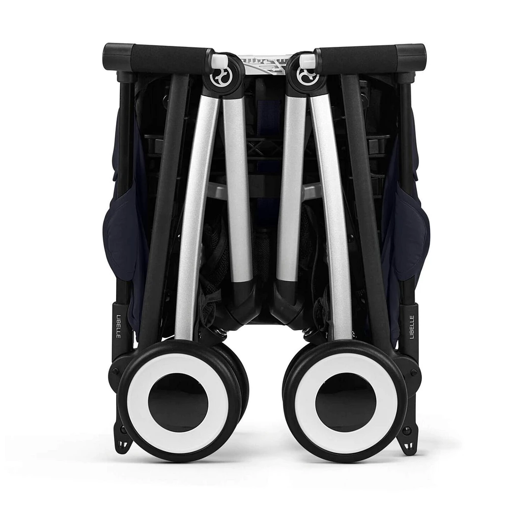 Libelle Stroller - Silver / Dark Blue