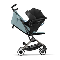 Libelle Stroller - Taupe / Stormy Blue
