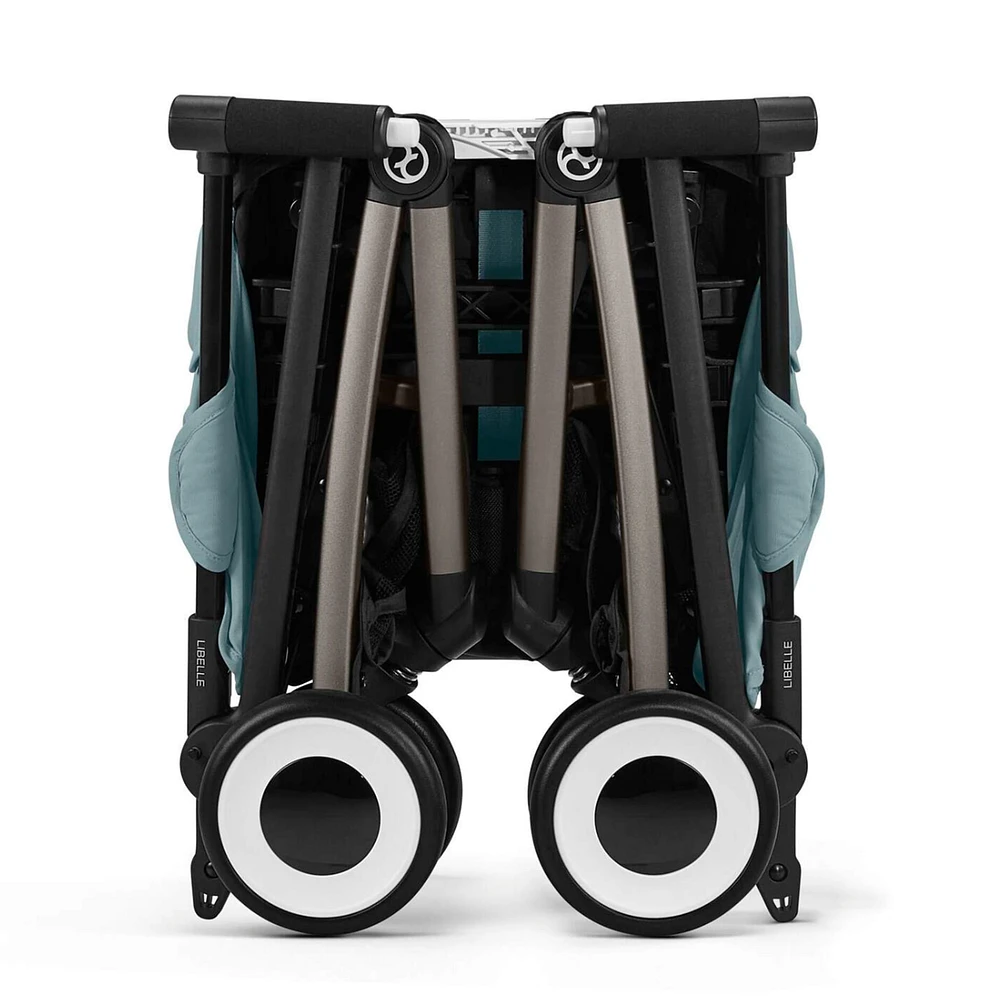 Libelle Stroller - Taupe / Stormy Blue