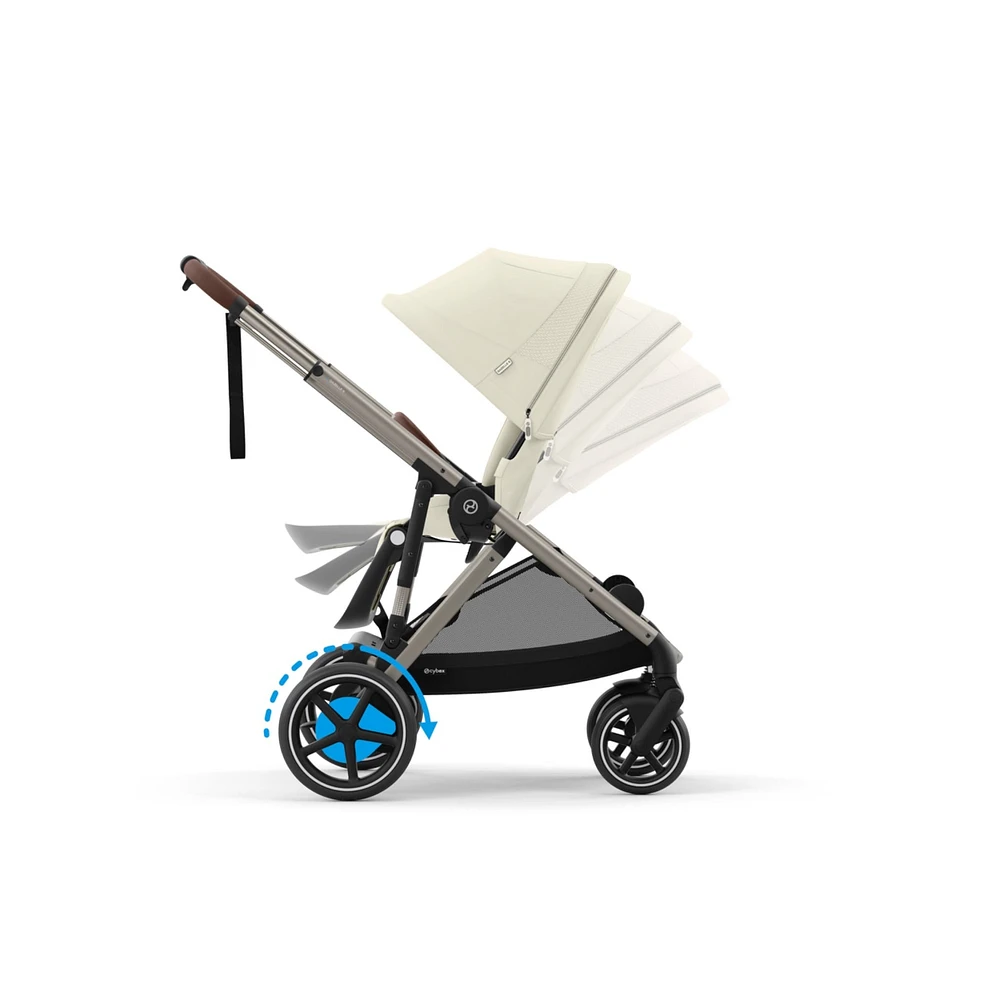 Poussette eGazelle S Beige
