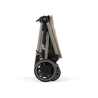 eGazelle S Electronic Assist Stroller - Taupe Frame with Almond Beige Seat