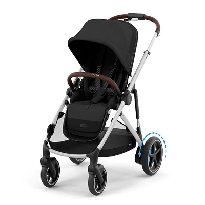 Poussette eGazelle S - Noir