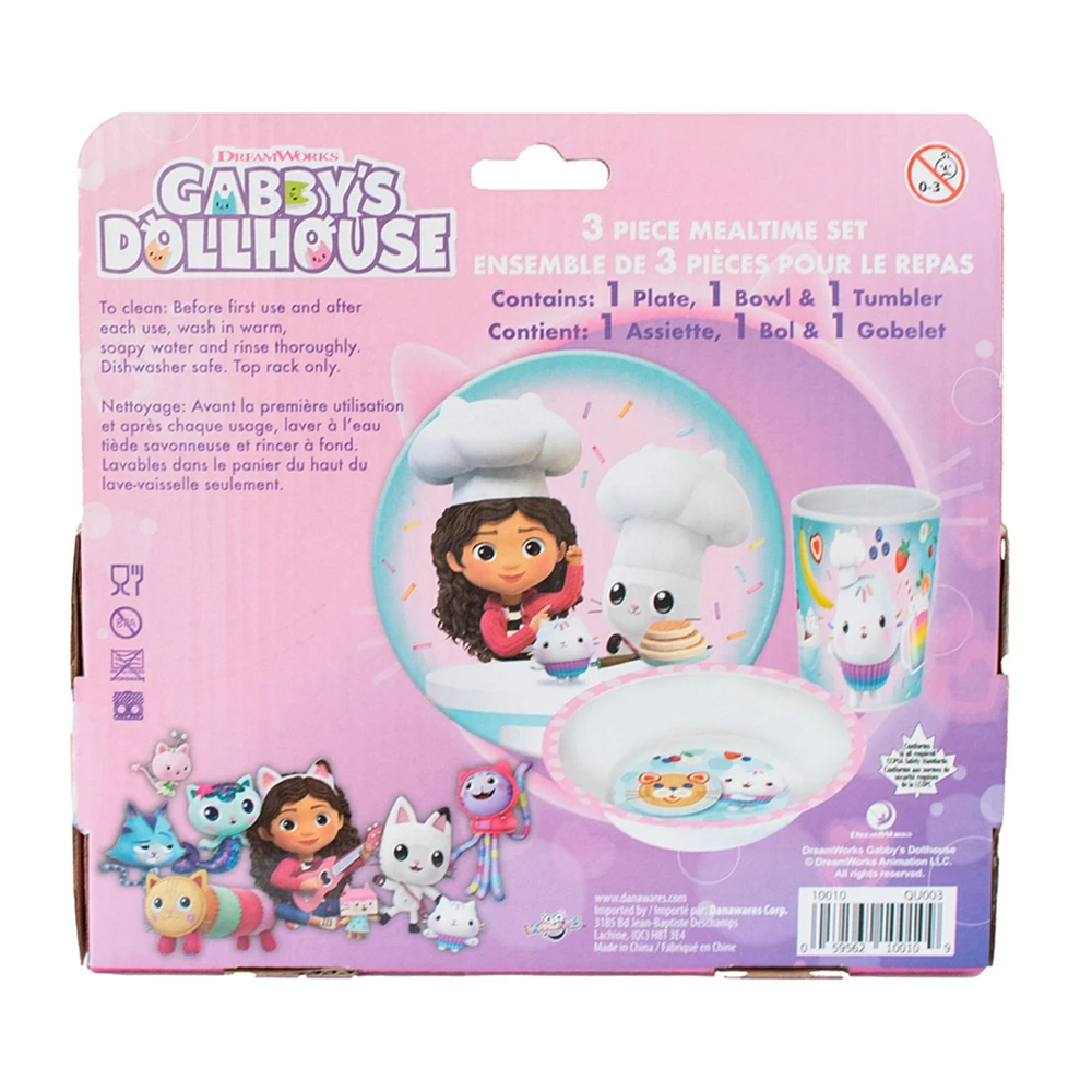 Three-piece dining set - Gabby's Dollhouse