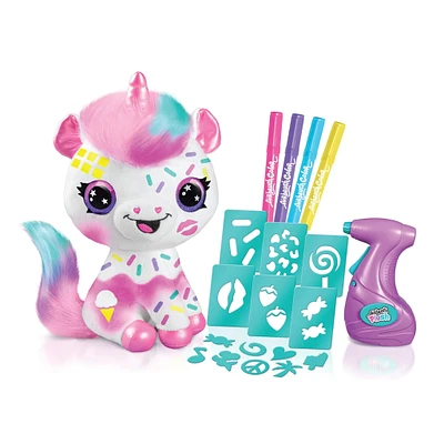 Air Brush Neon Unicorn Plush 