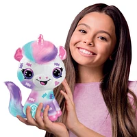 Air Brush Neon Unicorn Plush 