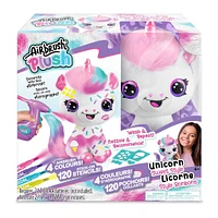 Air Brush Neon Unicorn Plush 