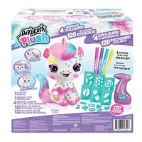 Air Brush Neon Unicorn Plush 