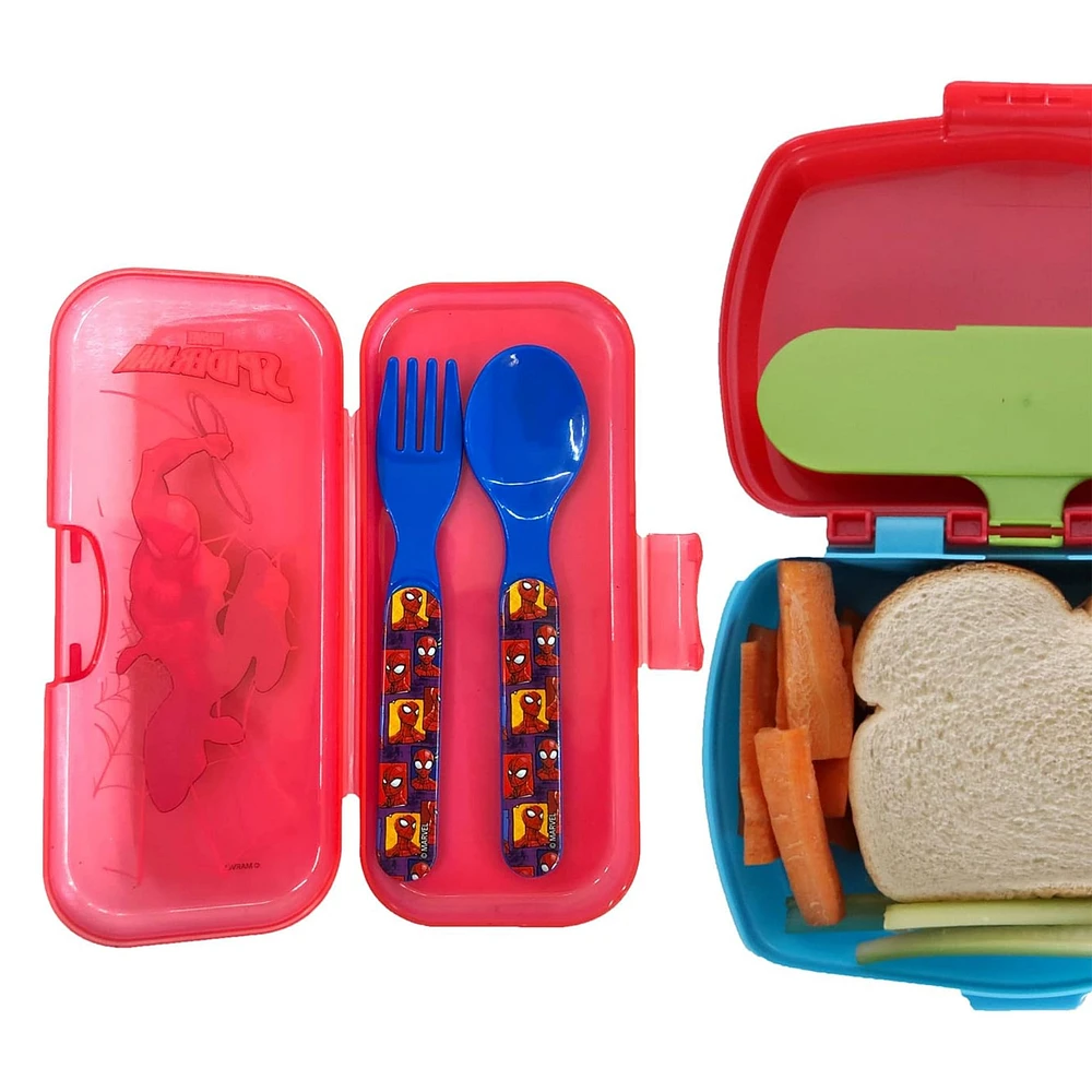 Spiderman Travel Cutlery Set