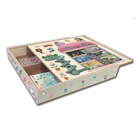 Gabby's Dollhouse Wood Dollhouse Activity