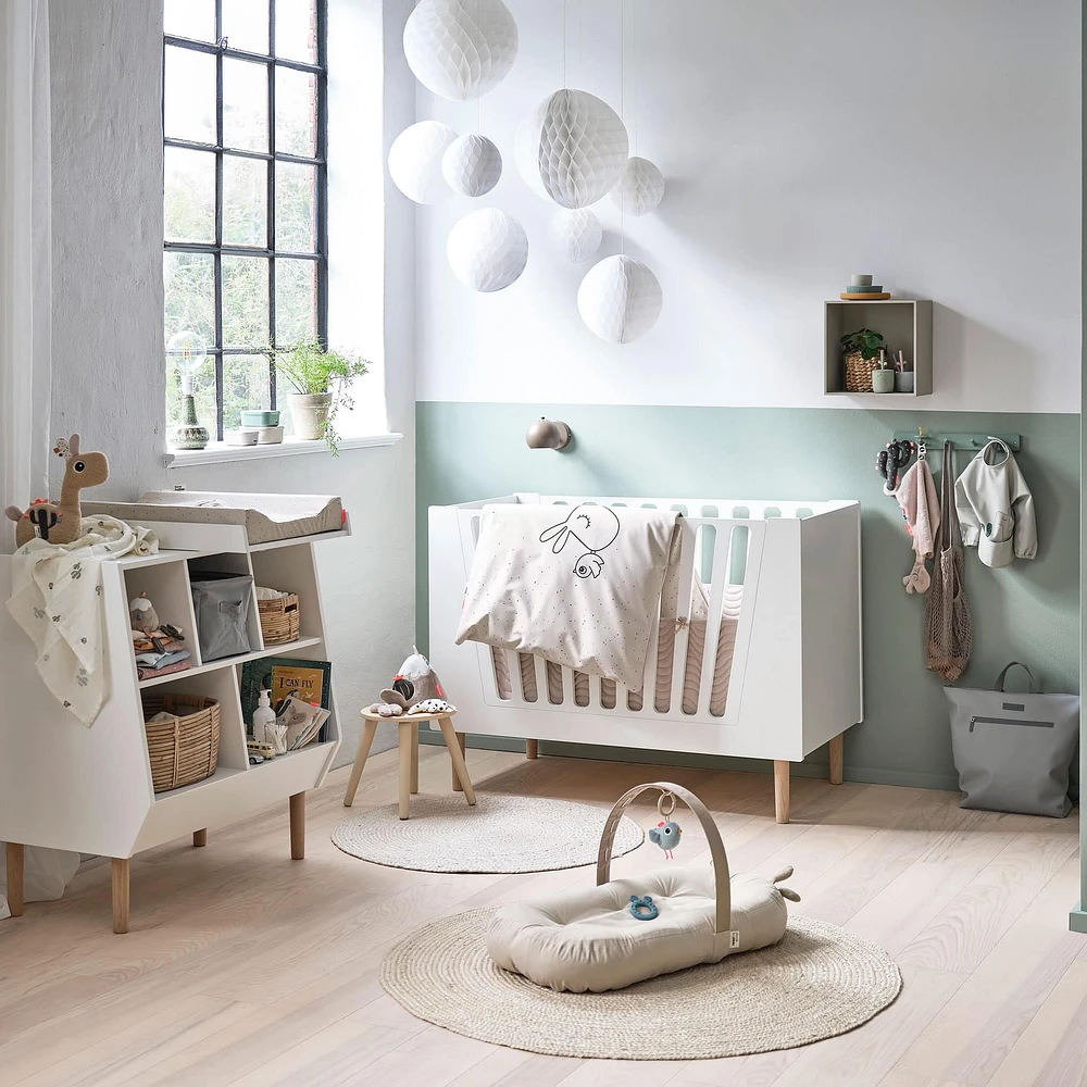 Coussin pour Bébé avec Arche d'Activité - Sable