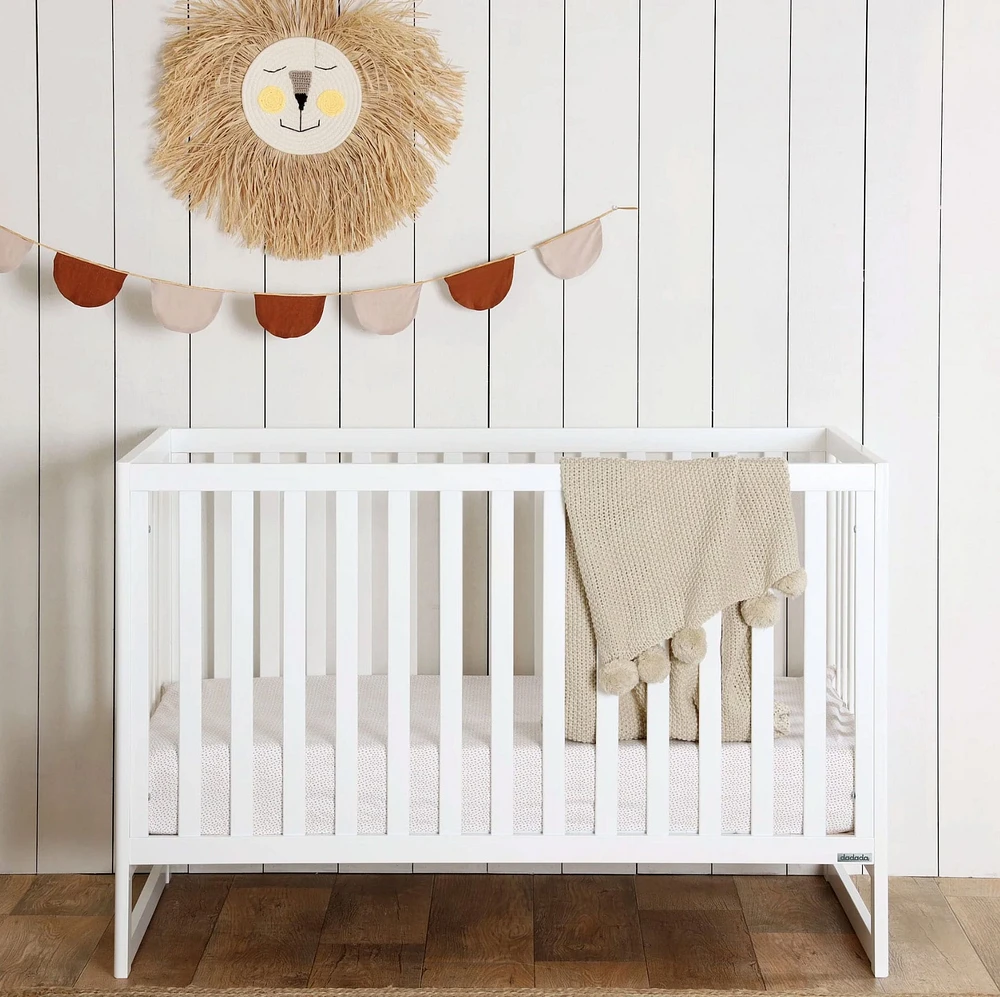Austin 3-In-1 Convertible Crib - White