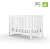 Austin 3-In-1 Convertible Crib - White