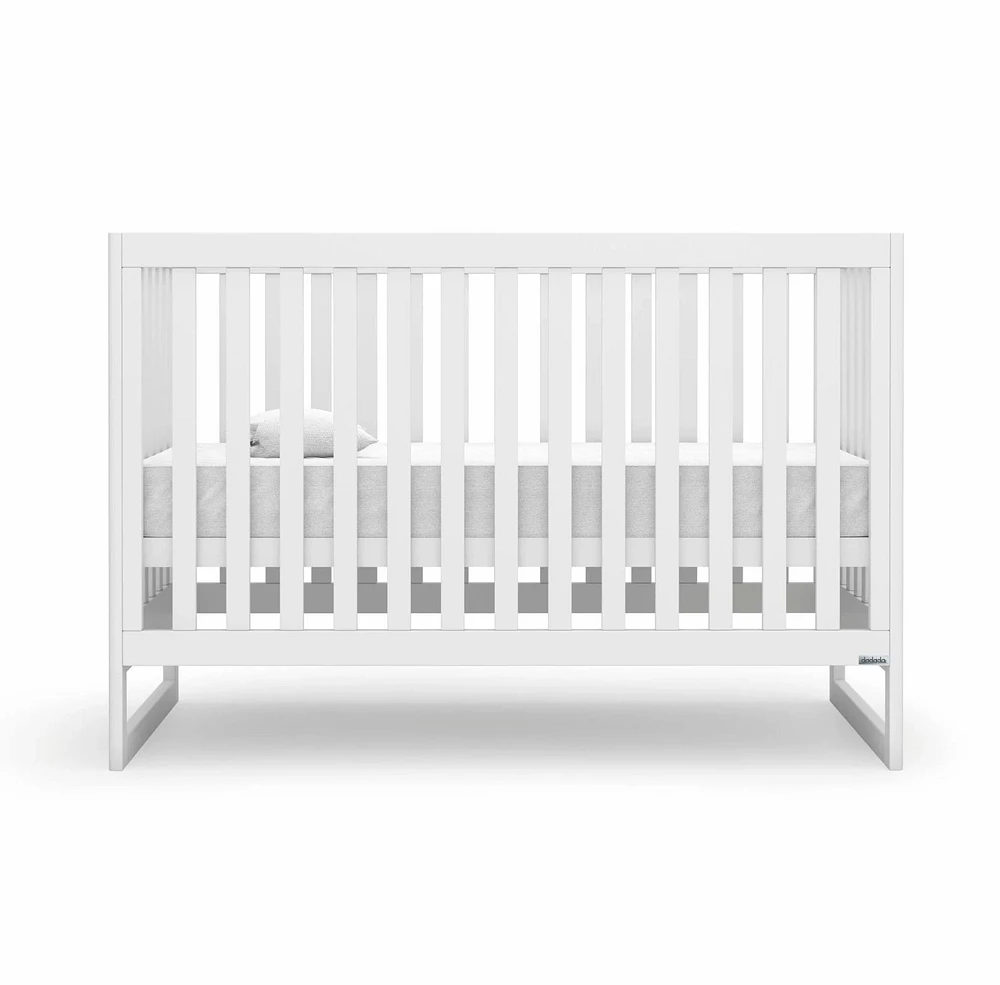 Austin 3-In-1 Convertible Crib - White