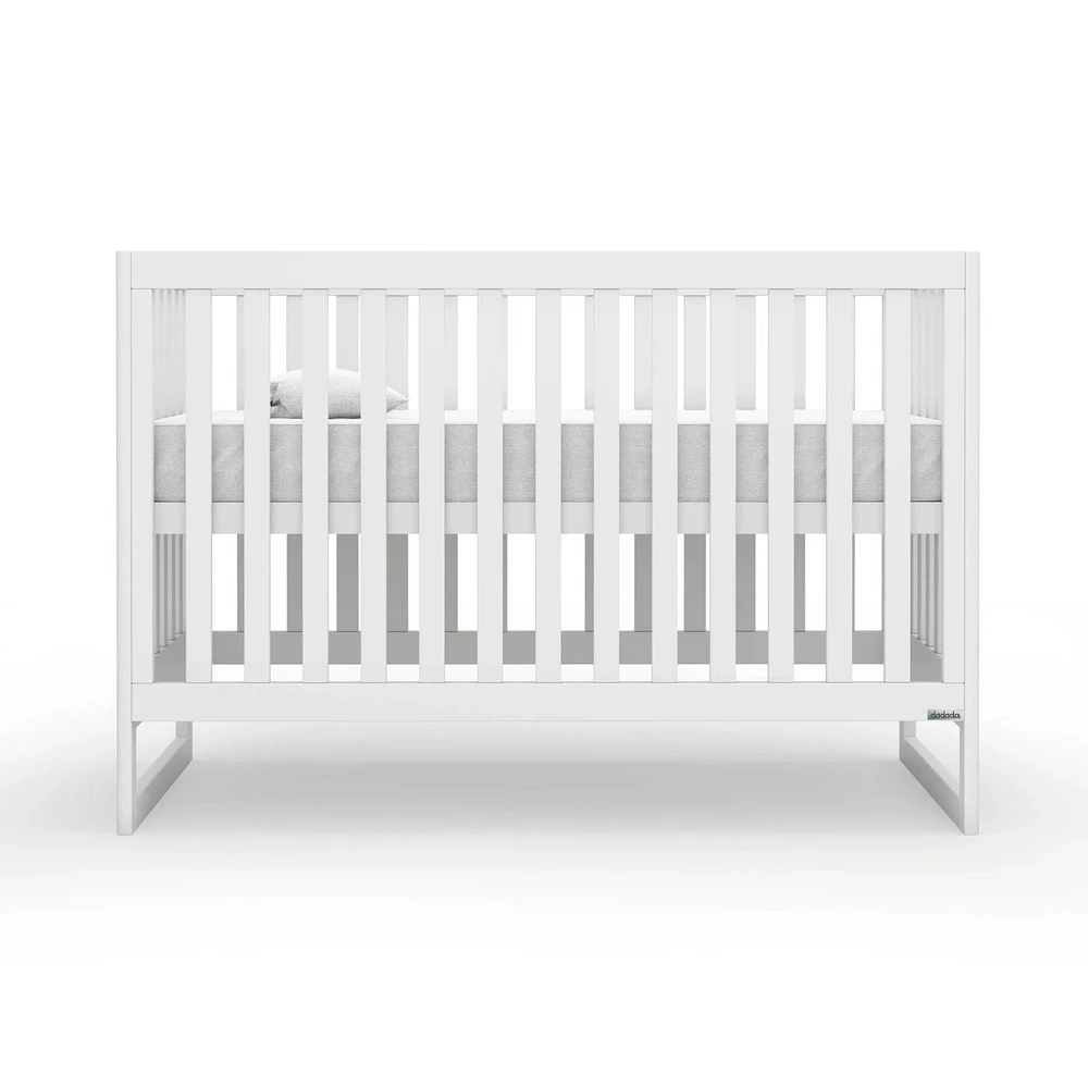 Austin 3-In-1 Convertible Crib - White