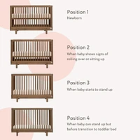 Bliss 4-In-1 Convertible Crib