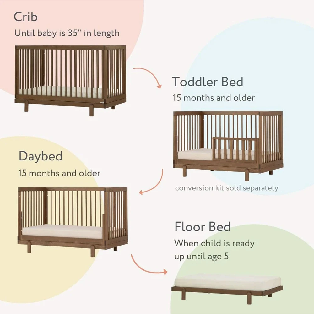 Bliss 4-In-1 Convertible Crib